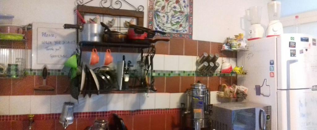 סאו פאולו Girassol Hostel Vila Madalena מראה חיצוני תמונה